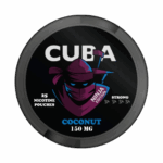 cuba coconut - 150mg nicotine pouches