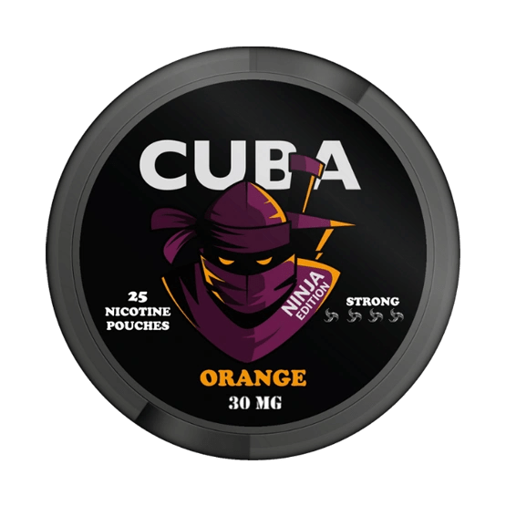 cuba orange - 30mg nicotine pouches