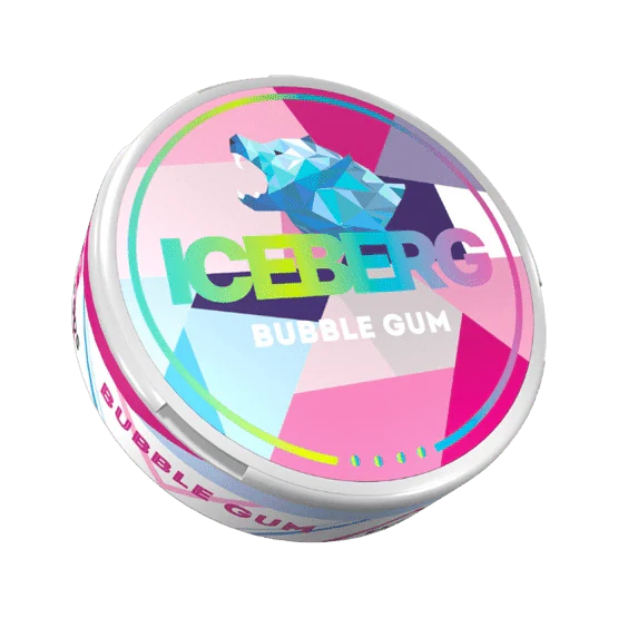 iceberg bubble gum - 50mg nicotine pouches