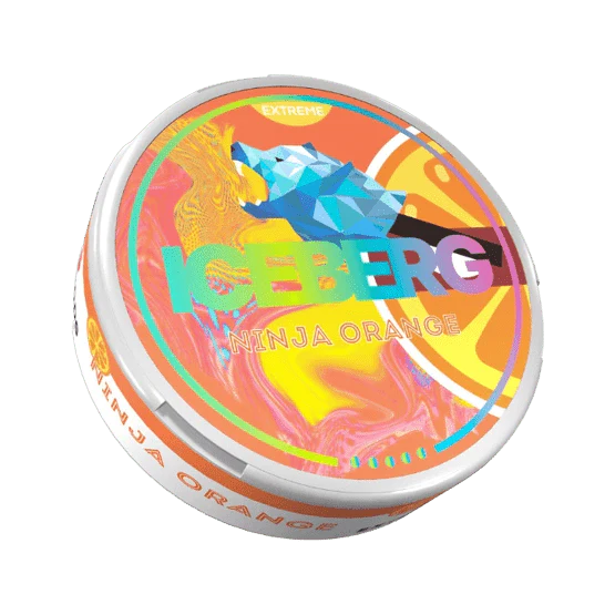 iceberg ninja orange - 50mg nicotine pouches