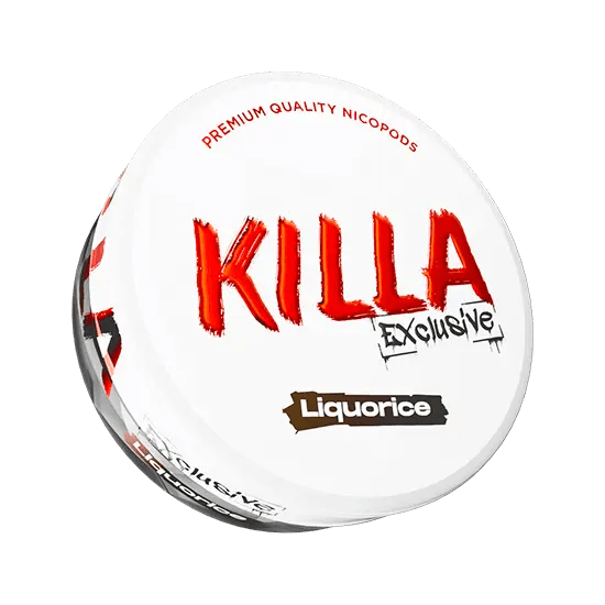 killa exclusive liquorice - 16.5mg/g nicotine pouches