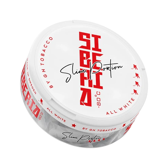 SIBERIA All White Slim – 25mg