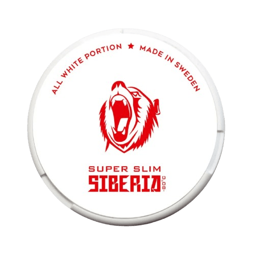 SIBERIA All White Super Slim – 21mg