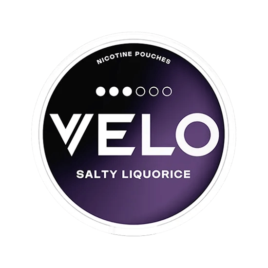 velo salty liquorice - 10 mg nicotine pouches