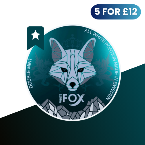 WHITE FOX Double Mint – 12mg