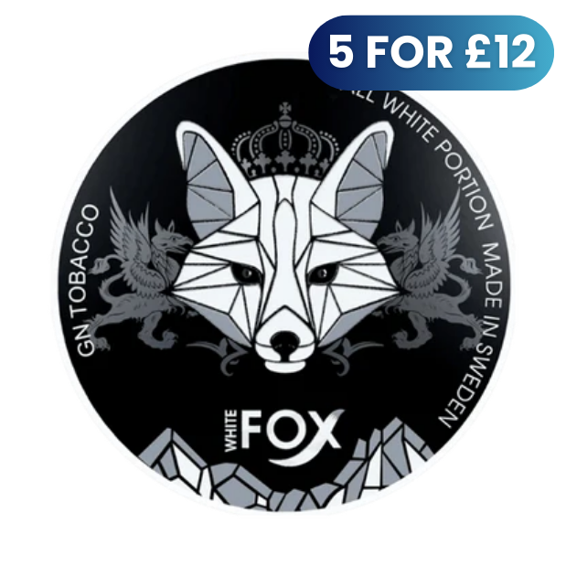 WHITE FOX Black – 17mg