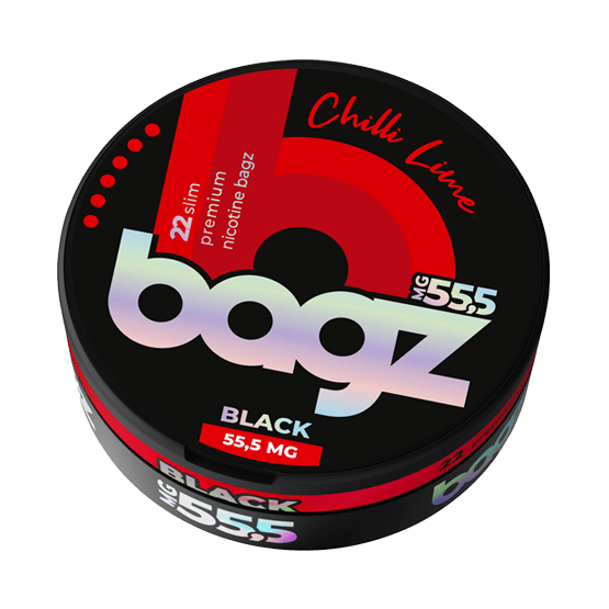 BAGZ Chilli Lime Black 55.5mg