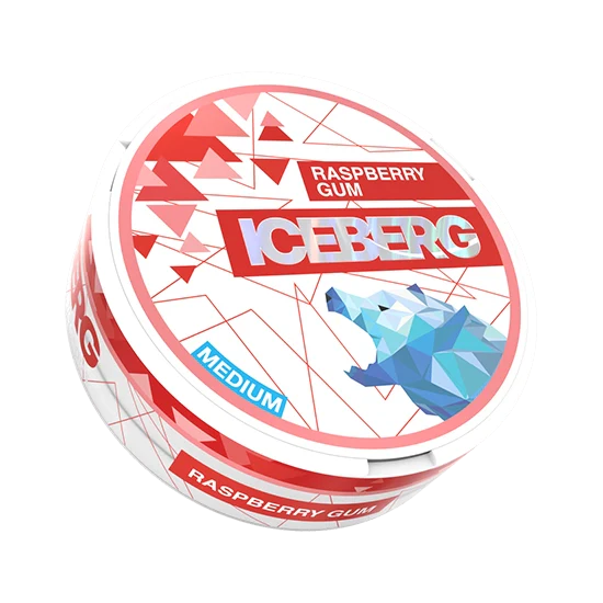 ICEBERG Raspberry Gum Medium – 12mg